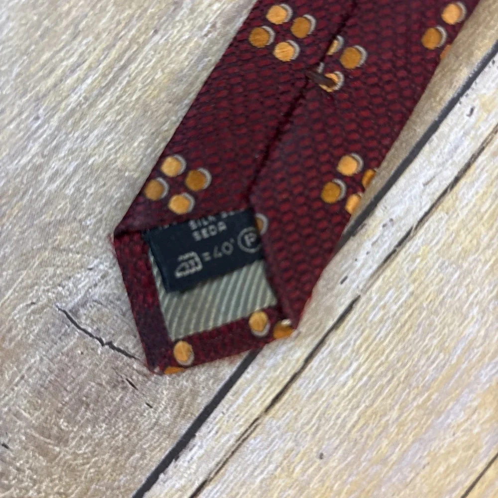 Ermenegildo Zegna Silk Tie Polka Dot